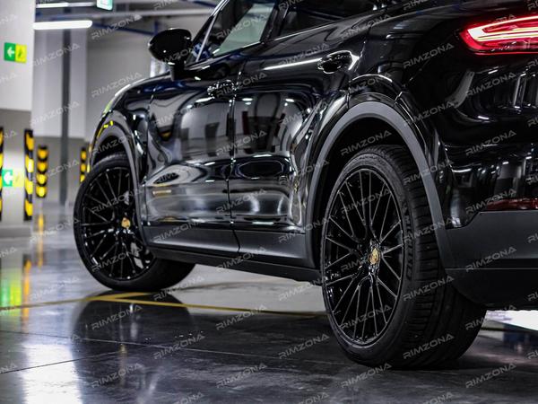 PORSCHE CAYENNE НА КОВАНЫХ ДИСКАХ В СТИЛЕ PORSCHE FPS-1 R21 - Фото № 2