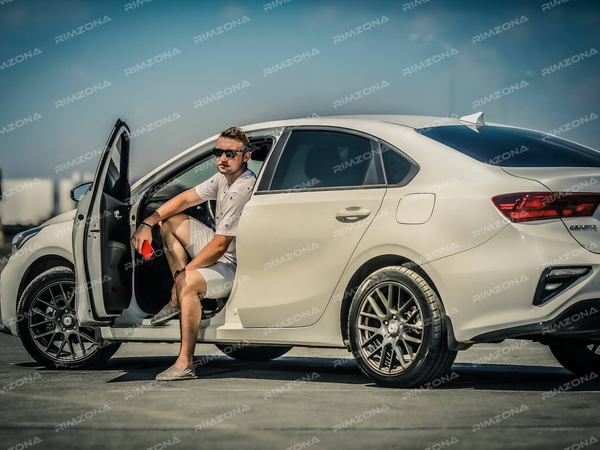 KIA CERATO НА ЛИТЫХ ДИСКАХ DWS-7123 R18 - Фото № 2