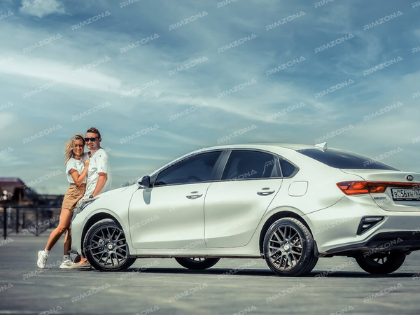 KIA CERATO НА ЛИТЫХ ДИСКАХ DWS-7123 R18 - Фото № 3