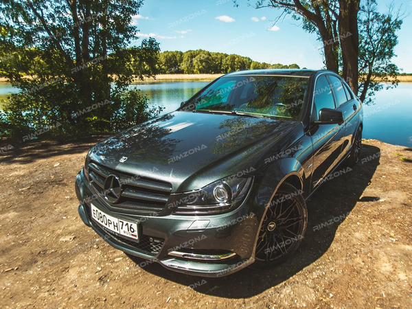 MERCEDES C-CLASS НА ЛИТЫХ ДИСКАХ WHEELEGEND VLF18 - Фото № 5