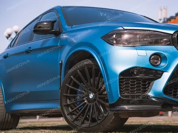 BMW X6 на кованых дисках в стиле HAMANN EVO R22 - Фото № 4