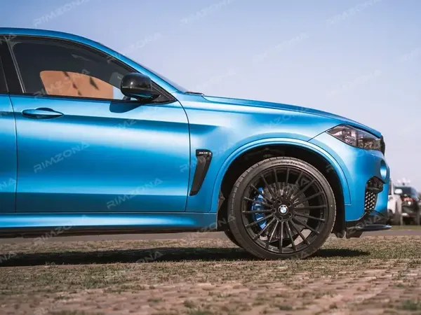 BMW X6 на кованых дисках в стиле HAMANN EVO R22 - Фото № 7