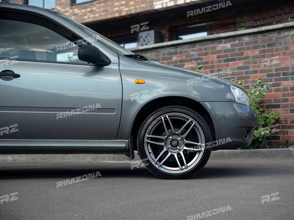 LADA KALINA НА ЛИТЫХ ДИСКАХ WEDS SA-60M - Фото № 3