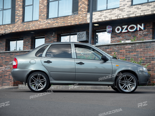 LADA KALINA НА ЛИТЫХ ДИСКАХ WEDS SA-60M - Фото № 5