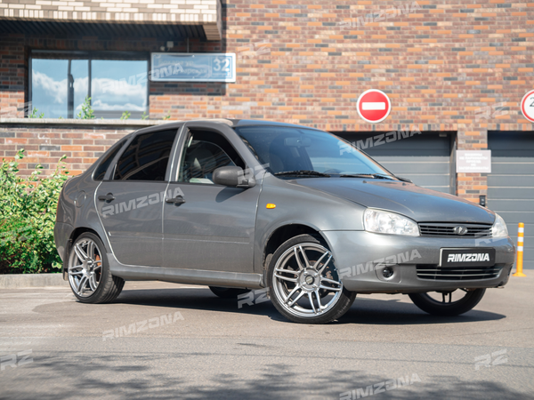 LADA KALINA НА ЛИТЫХ ДИСКАХ WEDS SA-60M - Фото № 1