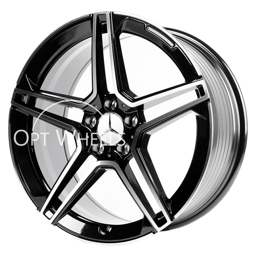 Литой диск В стиле Mercedes AMG 5 DOUBLE SPOKE NEW R21 10J 5x112 ET45 dia 66.6 - Миниатюра