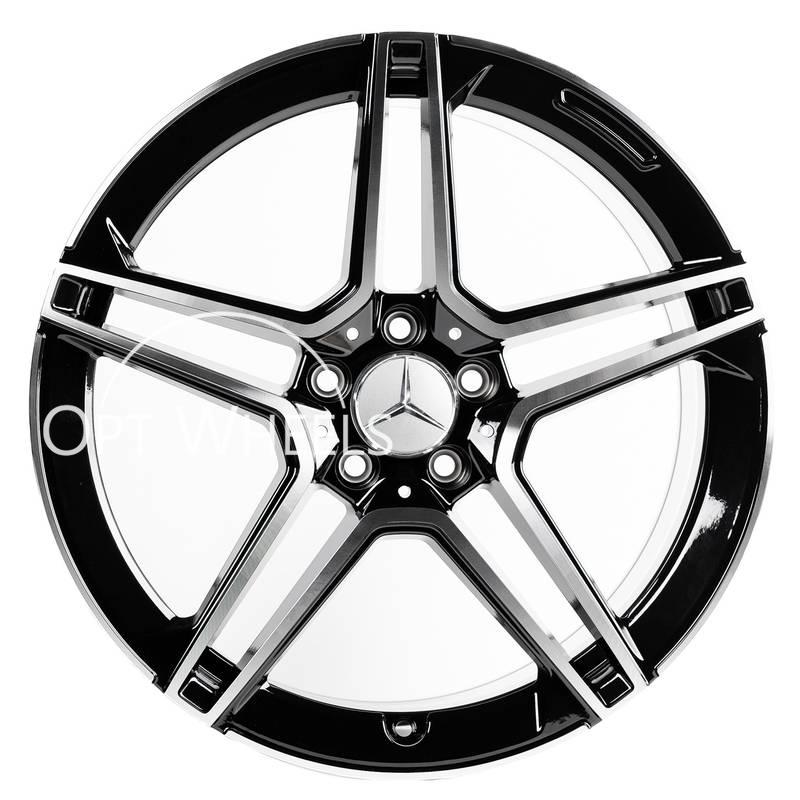 Литой диск В стиле Mercedes AMG 5 DOUBLE SPOKE NEW R21 10J 5x112 ET45 dia 66.6 - Миниатюра № 3
