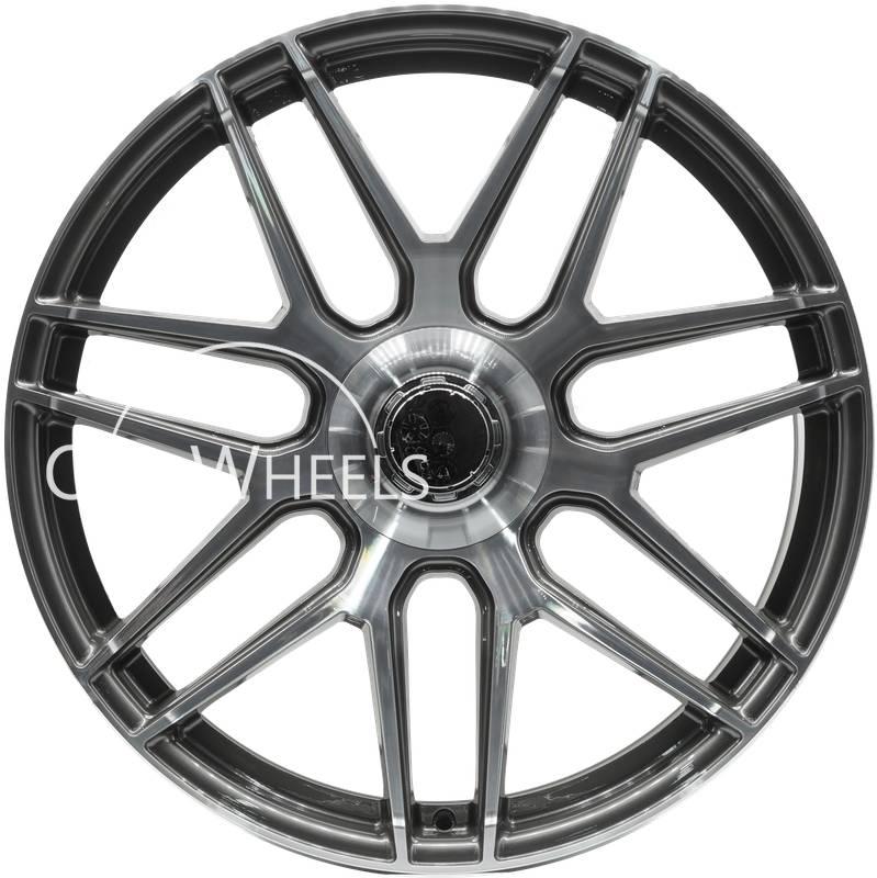 Кованый диск В стиле Mercedes AMG 7 Y SPOKE R22 10J 5x112 ET55 dia 66.6 - Миниатюра № 2