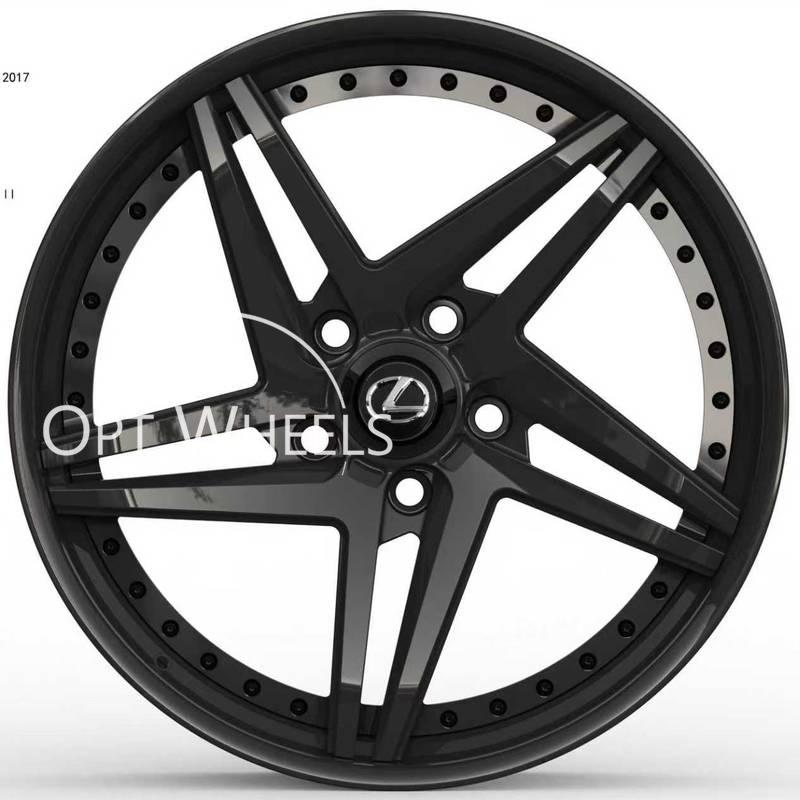 Кованый диск RZ Forged ZENETTI R23 10J 5x150 ET35 dia 110.1 - Миниатюра № 2