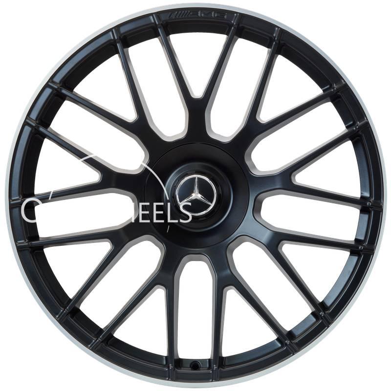 Кованый диск В стиле Mercedes AMG 9 Y SPOKE R21 8.5J 5x112 ET35 dia 66.6 - Миниатюра № 2