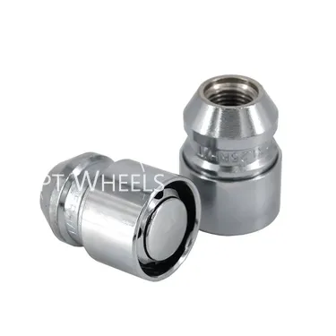 Гайка секретная (к-кт) (Конус 1/2 34мм Хром A Savecar)