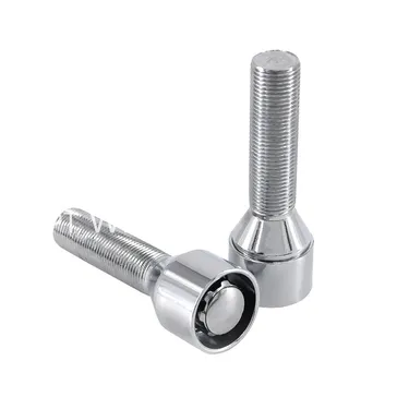 Болт секретный (к-кт) (Конус 14*1.25 48мм Хром X-1 Savecar)