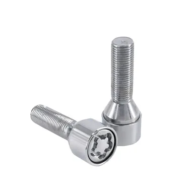 Болт секретный (к-кт) (Конус 14*1.5 40мм Хром C-2(SL) Savecar)